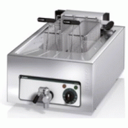 Option Frontcooking - Friteuse électrique à poser en acier inox AISI 304 - Capacité 5,5-6L - 400V Option Frontcooking - Friteuse électrique à poser en acier inox AISI 304 - Capacité 5,5-6L - 400V