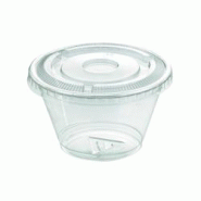 Packnwood FHC - Lot de 1 000 pots à dessert transparents en plastique PET 210ml - H60mm - recyclable et compatible congélateur Packnwood FHC - Lot de 1 000 pots à dessert transparents en plastique PET 210ml - H60mm - recyclable et compatible congélateur