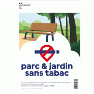 Panneaux adhésifs A4 zones fumeurs/non fumeurs - ADPNLG-TL05/PJST