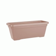 Jardinière traditionnelle ARTEVASI Venezia - grande capacité - taupe - soucoupe assortie Jardinière traditionnelle ARTEVASI Venezia - grande capacité - taupe - soucoupe assortie