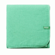 Benetton - Plaid 140x190cm 200gsm 100% Coton Vert - vert BE004