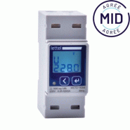 Compteur d'énergie multi-mesures mono 63A direct - Agrément MID et com Modbus - LETTEL - MCT2-163M Compteur d'énergie multi-mesures mono 63A direct - Agrément MID et com Modbus - LETTEL - MCT2-163M