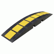 Coussin de ralentissement en caoutchouc Hauteur 100 mm