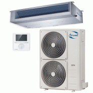 Ensemble Climatisation avec Unité extérieure YDAX TRIPHASÉE et Unité intérieure Gainable moyenne pression DDMX 14 kW - Airwell - AIRGAINT14K_0