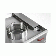 Fourneau wok 3 bruleurs jumbo avec rideau d'eau asia ii cr BERTRAND - jumbo