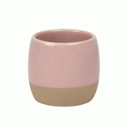 In Situ - Séréna Gobelet tasse 9cl couleur Rose poudré - Carton de 12 - rose Grès 051646