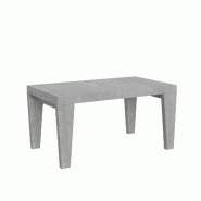 Itamoby Table extensible 90x160/264 cm Spimbo Cemento - gris VETASPIMBO264-CM