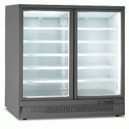 KLIMAITALIA Armoire frigo murale 2 portes. Moteur axial du ventilateur. T° positive 0°C/+10°C. Contrôleur électronique température. MR126TN2GRY - 4071