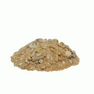 Mélange à béton 0/12 - Sable et Gravier - Alluvion - Jaune - Semi-concassé - 1.5 ton/m3