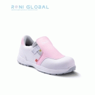 Chaussure basse de sécurité femme S2 SRA ESD - Moon Rose Gaston Mille - Confort et haute résistance à la glisse_0