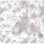 Nappe de Noël Givre Argent en toile cirée – 140 x 350 cm – Livraison roulée sur tube - argenté plastique polypropylène 3452968092066