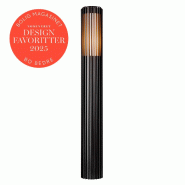 Nordlux Potelet luminaire ALUDRA 95 Aluminium Seaside noir H. 95,4 IP44 -Extérieur - noir aluminium 5704924022081