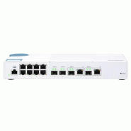 QNAP QSW-M408-2C commutateur réseau Géré L2 10G Ethernet (100/1000/10000) Blanc