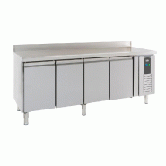 Table réfrigérée bord relevé 4 portes profondeur 700 - P7450.0784