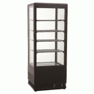 Vitrine réfrigérée desserts et boissons 98l noir - P7487.0180