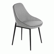 AC ANGEL CERDA Angel Cerdá Chaise en tissu gris 4082C 52 x 56 x 80 - gris textile 8435631001744 AC ANGEL CERDA Angel Cerdá Chaise en tissu gris 4082C 52 x 56 x 80 - gris textile 8435631001744