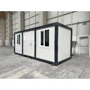 Bureaux Conteneur Modell SUN-1 - Solution modulaire haut de gamme avec excellente isolation et qualité industrielle durable