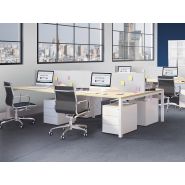 Bureau bench 4 personnes prelude