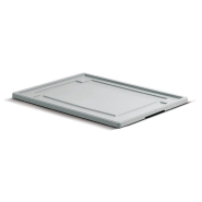 Couvercle gris pour caisse plastique athéna l.800 x p.600 mm - 2g08600
