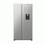 HAIER Réfrigérateur Américain 90cm 613l No Frost HSW59F18DWMM - argenté 6901018089701