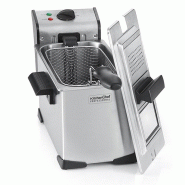 KITCHEN CHEF friteuse simple 3.5l 2000w inox kcpfr35x - 3485617779704_0