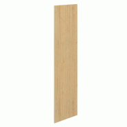 Panneau Vertigo T03 MDF naturel et chêne clair 59x1,8x240cm