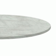 Restootab Plateau Ø90 decor marbre pokhara - blanc Bois manufacturé PL-R90M-MB.POK Restootab Plateau Ø90 decor marbre pokhara - blanc Bois manufacturé PL-R90M-MB.POK