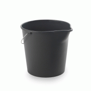 SP BERNER - Seau avec bec verseur, 12 L - gris plastique SB184