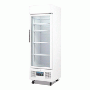 Vitrine réfrigérée positive Polar Série G 218L - blanc acier DM075