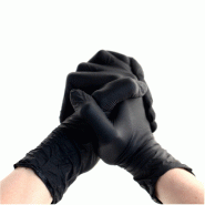1000 Gants Nitrile Noirs Non Poudrés Taille L (8/9) Résistants et Confortables Usage Alimentaire ou Professionnel - D-Work - noir 3664100211017 1000 Gants Nitrile Noirs Non Poudrés Taille L (8/9) Résistants et Confortables Usage Alimentaire ou Professionnel - D-Work - noir 3664100211017