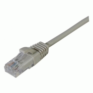 Cordon rj45 catégorie 6 u/utp gris - 5 m 848500