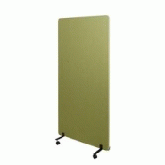 Décoshop26 - Cloison acoustique double paroi paravent de bureau séparateur de pièce panneau d'affichage tissu vert 167x80 cm 04_0006424 - 300026175 Décoshop26 - Cloison acoustique double paroi paravent de bureau séparateur de pièce panneau d'affichage tissu vert 167x80 cm 04_0006424 - 300026175