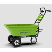 G40gc brouette à moteur autotractée - greenworks - 32 kg