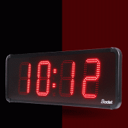 Horloge HMTLED 25, alimentation 230V, Independante ou Radio ALS, LED rouge - BODET