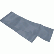 Nœud de chaise gris fumé pour mariage et réception. 236 x 10 cm - polyester 8423607030706