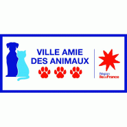 Panneau Label Ville Amie des Animaux - Bien-être et Protection Animale - WP Signalisation Panneau Label Ville Amie des Animaux - Bien-être et Protection Animale - WP Signalisation