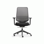 Siège de bureau Dot.Basic Atom - Mécanisme synchrone automatique - Accoudoirs réglables - Soutien lombaire et translation d'assise en option Siège de bureau Dot.Basic Atom - Mécanisme synchrone automatique - Accoudoirs réglables - Soutien lombaire et translation d'assise en option