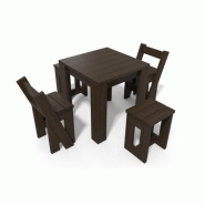 Table haute canopée / plastique-composite / livrée montée Table haute canopée / plastique-composite / livrée montée