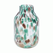 Vase Izak vert 28 cm - Rond Verre Amadeus 17.69x17.69 cm - vert verre 3520071970349 Vase Izak vert 28 cm - Rond Verre Amadeus 17.69x17.69 cm - vert verre 3520071970349