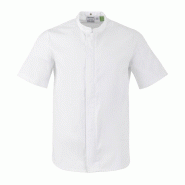 Veste de cuisinier en maille à manches courtes Southside Harlem blanche S - S blanc BA116-S