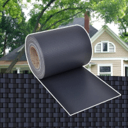 Vidaxl écran d'intimité de jardin pvc 70 x 0,19 m gris foncé 41617 Vidaxl écran d'intimité de jardin pvc 70 x 0,19 m gris foncé 41617