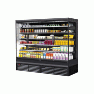 Vitrine réfrigérée verticale SLIM portes battantes en verre - économie d'énergie, dimensions 1m à 2m50