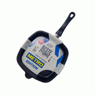 AMT Gastroguss AMT Beste Pfanne Metro Edition - poêle carrée induction, 28 x 28 cm - aluminium MME-I-E-285G