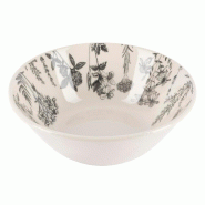 BERGNER Flower - Bol en grès 500 ml - multicolore Grès Q5215