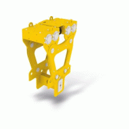Dispositif de déplacement latéral électrique BSSL125 - 312.5 kN - Vitesse 41 cm/min - 380 kg