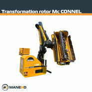 Forfait transformation rotor 1200 Mc Connel avec fléau Y MK061 - Prestation équilibrage