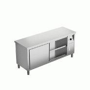 Gasfrit - Portes coulissantes pour tables chaudes 1800X600X850 mm - gfm03_0