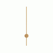 Gea Luce Applique Led Enila 20W 1150Lm 3000K Dimmable Phase Cut+Push, Cadre Or Brossé, Design Moderne - Gealuce - doré ENILA A - ORO SPAZZOLATO