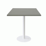 RestooTab - Table Rome blanc 70x70cm verde comodoro fenix - vert Bois manufacturé TB-ROM1-7070M-VER.CO