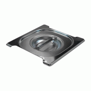 RM GASTRO Couvercle GN 1/6 poignées escamontables inox REDFOX - VGN 1/6 U - REDFOX - 0615402564366